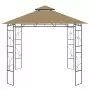 Gazebo 3x3x2,7 m Grigio Talpa 160 g/m²