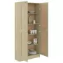 Libreria Rovere Sonoma 82,5x30,5x185,5 cm in Truciolato