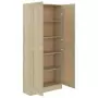 Libreria Rovere Sonoma 82,5x30,5x185,5 cm in Truciolato