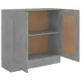 Libreria Grigio Cemento 82,5x30,5x80 cm in Truciolato