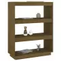 Libreria/Divisorio Miele 80x35x103 cm in Legno Massello di Pino