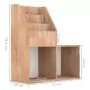 Portariviste per Bambini Rovere Sonoma 71x30x78,5 cm Truciolato