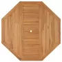 Tavolo da Giardino 150x150x75 cm in Legno Massello di Teak