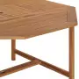 Tavolo da Giardino 150x150x75 cm in Legno Massello di Teak