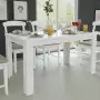 Tavolo da Pranzo 140x80x75 cm Bianco