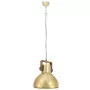 Lampada a Sospensione Industriale 25 W Ottone Rotonda 40 cm E27