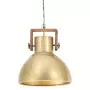 Lampada a Sospensione Industriale 25 W Ottone Rotonda 40 cm E27