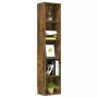 Libreria Rovere Fumo 40x30x189 cm in Legno Multistrato