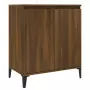 Credenza Rovere Marrone 60x35x70 cm in Legno Ingegnerizzato