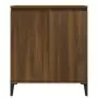 Credenza Rovere Marrone 60x35x70 cm in Legno Ingegnerizzato