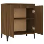 Credenza Rovere Marrone 60x35x70 cm in Legno Ingegnerizzato