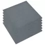 Piastrelle Anticaduta 6 pz in Gomma 50x50x3 cm Grigio