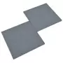 Piastrelle Anticaduta 6 pz in Gomma 50x50x3 cm Grigio