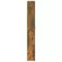 Armadio da Corridoio Rovere Fumo 55x25x189 cm Legno Multistrato