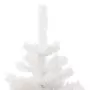 Albero di Natale a Spirale con Vaso e LED Bianco 120 cm PVC