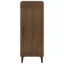 Credenza Rovere Marrone 34,5x34x90 cm in Legno Multistrato