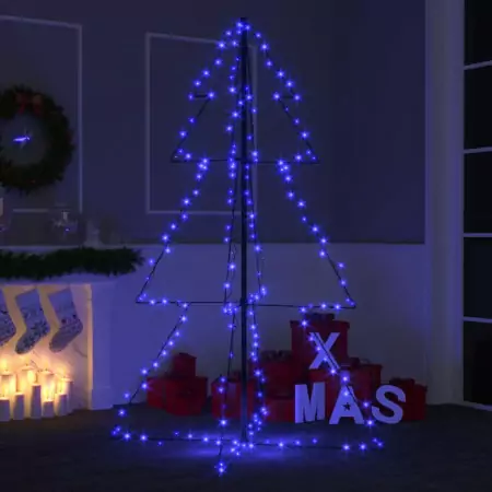 Albero di Natale a Cono 200 LED per Interni Esterni 98x150 cm