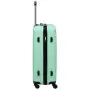 Set Valigie Trolley a Custodia Rigida 2 pz Menta in ABS