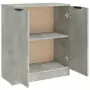 Credenza Grigio Cemento 60x30x70 cm in Legno Multistrato