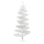 Albero di Natale a Spirale con Base e LED Bianco 150 cm PVC