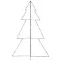 Albero di Natale a Cono 240 LED per Interni Esterni 118x180 cm