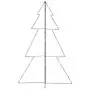 Albero di Natale a Cono 240 LED per Interni Esterni 118x180 cm