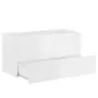 Mobile Sottolavabo Bianco Lucido 90x38,5x45 cm in Truciolato