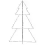 Albero di Natale a Cono 200 LED per Interni Esterni 98x150 cm