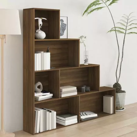 Libreria Rovere Marrone 155x24x160 cm