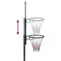 Supporto per Pallacanestro Trasparente 280-350 cm Policarbonato