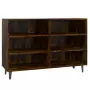 Credenza Rovere Fumo 103,5x35x70 cm in Truciolato