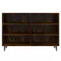 Credenza Rovere Fumo 103,5x35x70 cm in Truciolato