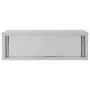 Armadio da Cucina ad Ante Scorrevoli 150x40x50cm Acciaio Inox