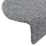 Tappetini Scale Adesivi 10pz 65x21x4 cm Grigio Chiaro Agugliati