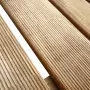 Pannelli per Decking 6 pz 50x50 cm in Legno Marrone