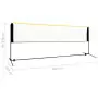 Rete da Badminton Regolabile 400x103x94-158 cm in Metallo