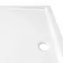 Piatto Doccia in ABS Rettangolare Bianco 80x120 cm