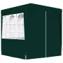 Gazebo Professionale con Pareti 2,5x2,5 m Verde 90 g/m²