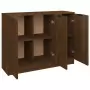 Credenza Rovere Marrone 90,5x30x70 cm in Legno Multistrato