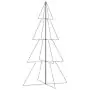 Albero di Natale a Cono 360 LED per Interni Esterni 143x250 cm