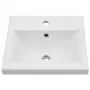 Lavabo da Incasso 42x39x18 cm in Ceramica Bianco