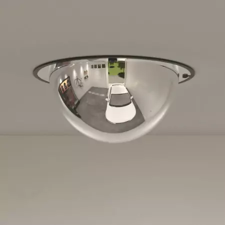 Specchio a Cupola Piena per Traffico Ø30 cm in Acrilico