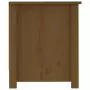 Scarpiera Miele 110x38x45,5 cm in Legno Massello di Pino