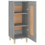 Credenza Grigio Sonoma 34,5x34x90 cm in Legno Multistrato