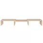 Supporto per Monitor 60x24x10,5 cm in Legno Massello di Pino