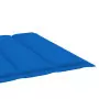 Cuscino per Lettino Prendisole Blu Reale 200x70x3 cm in Tessuto