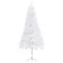 Albero di Natale Artificiale ad Angolo Bianco 240 cm PVC