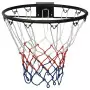 Canestro da Basket Nero 45 cm Acciaio