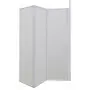 Schermo Box Doccia a L 70 x 120 x 137 cm 4 Pannelli Pieghevole