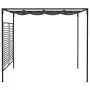 Gazebo con Tetto Retrattile 4x3x2,3 m Antracite 180 g/m²